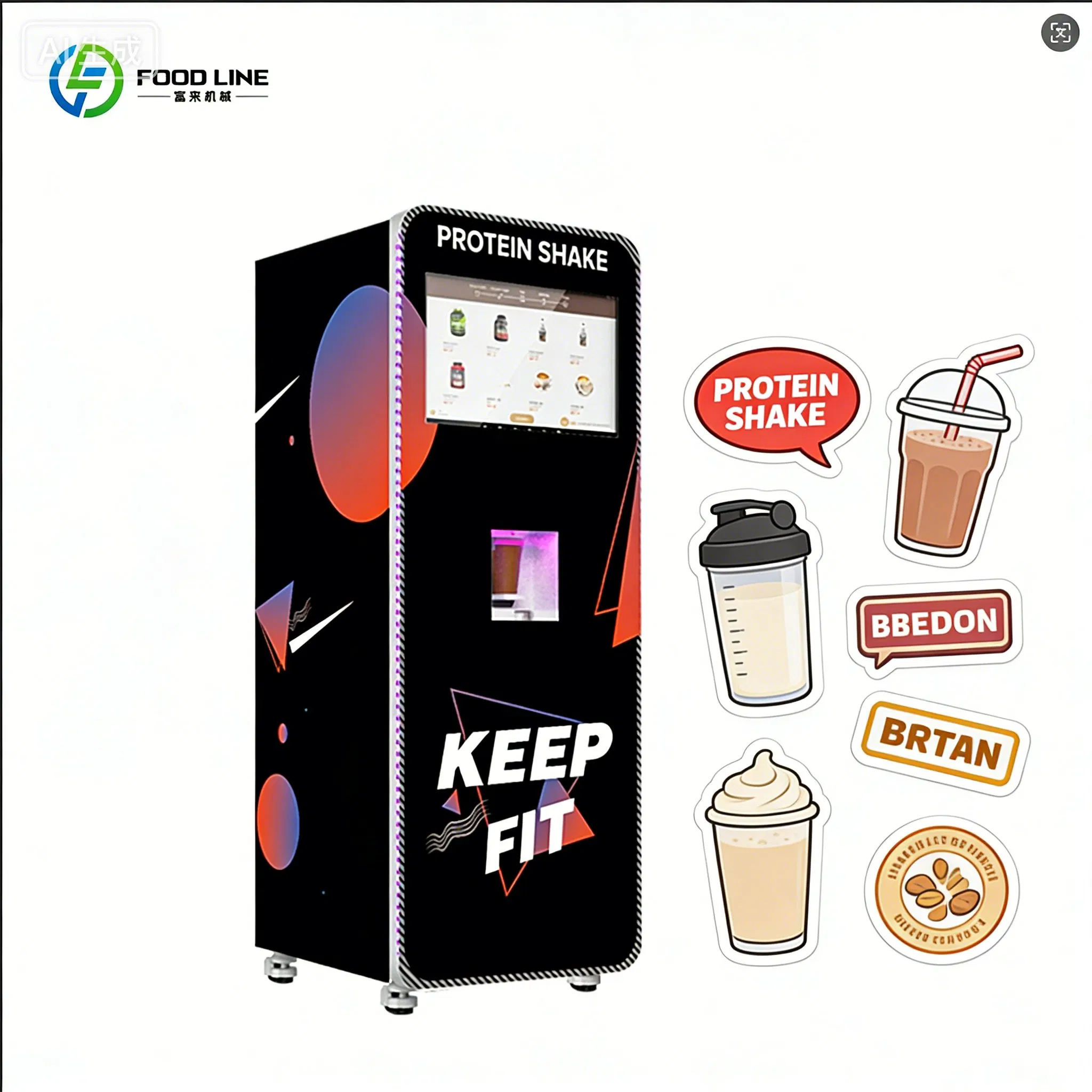 ตู้จำหน่ายเครื่องดื่มโปรตีนอัต - Fitness Nutrition Protein บทวิจารณ์และราคา