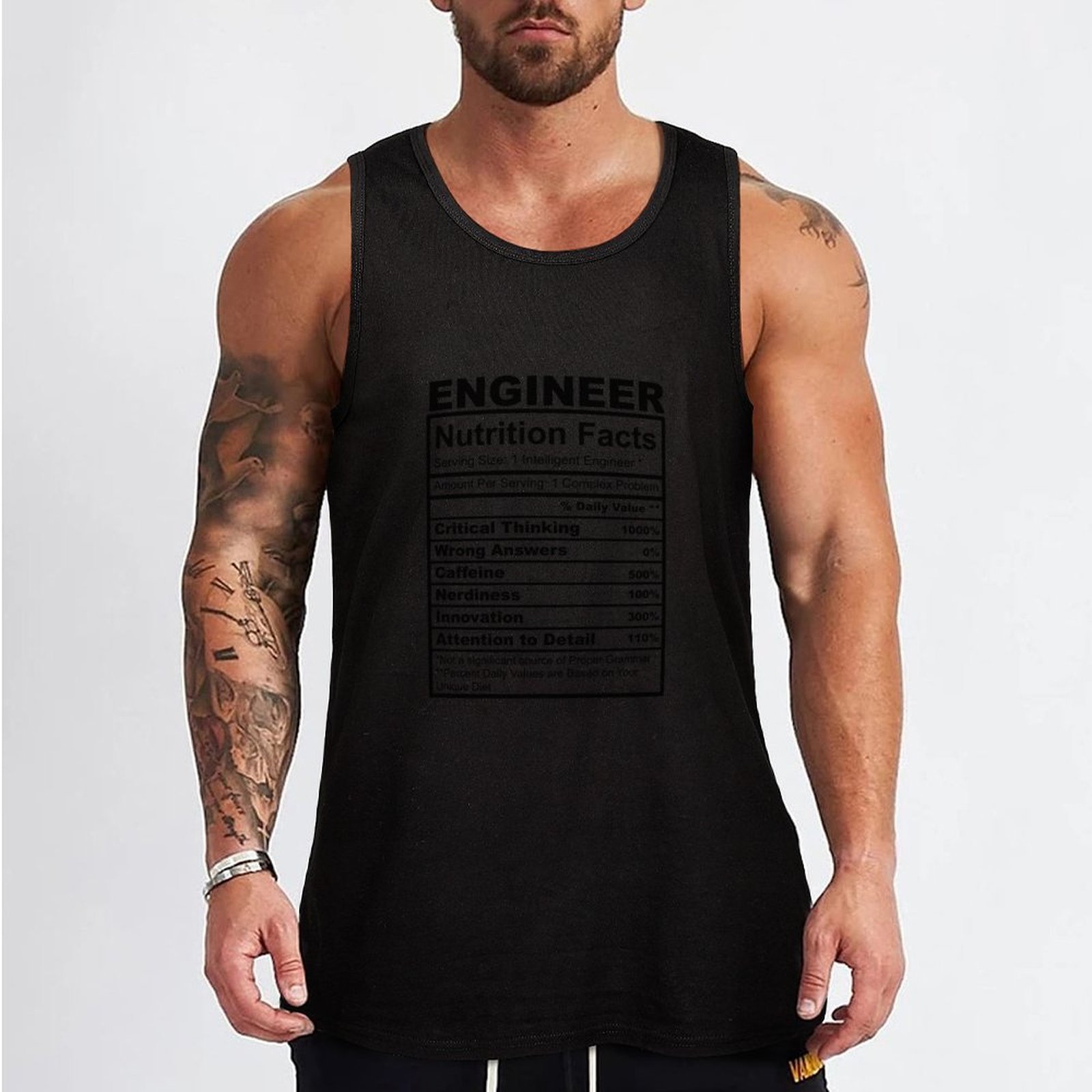 เสื้อกล้ามออกกำลังกายลายข้อควา - Nutrition For Fitness And Sports บทวิจารณ์และราคา