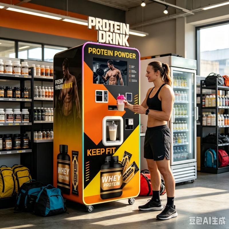 เครื่องจำหน่ายโปรตีนเชคแบบอัตโ - Fitness Nutrition Protein บทวิจารณ์และราคา